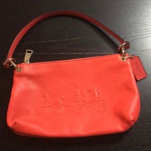 Small Coach Embossed charley crossbody bag